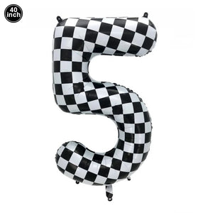 40'' Number Racetrack Balloons