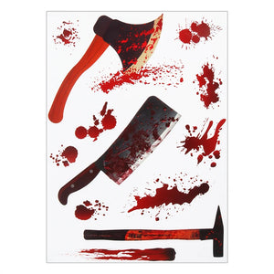 Halloween Bloody Window Stickers