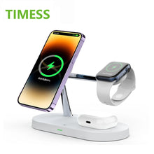 3 in 1 Wireless Charger Stand For iPhone & Apple Watch & Airpods
