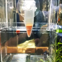 Automatic Fish Feeder Red Worm Feeding Cup Brine Shrimp Feeder