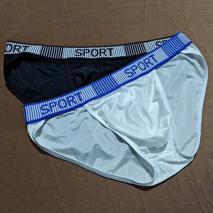 High Fork Mid Waist Elastic Breathable Briefs