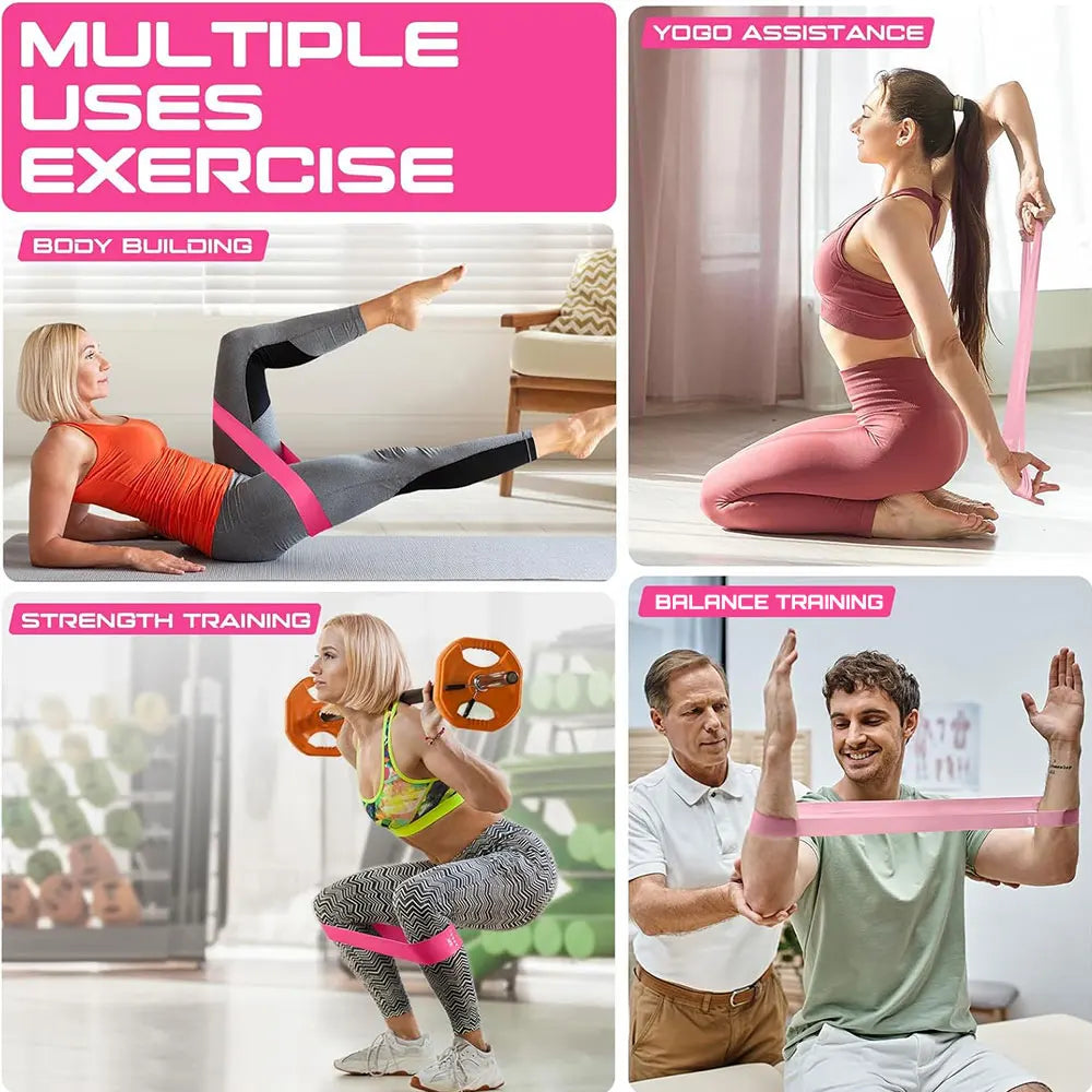 Elastic Resistance Bands for Work Outs
