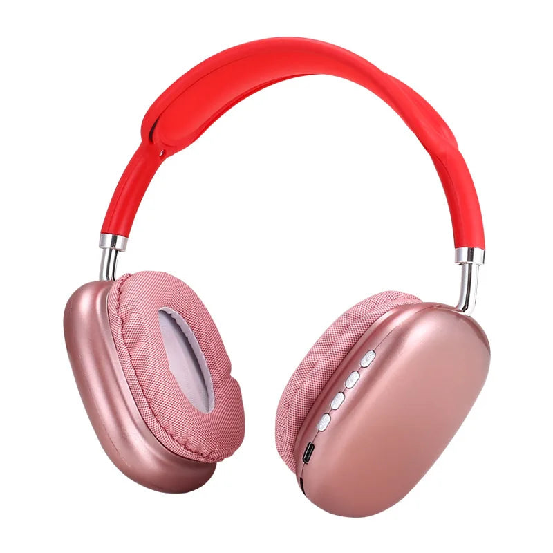 P9 Wireless Bluetooth Headphones Noise Cancelling with Mic Pods