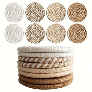 8-Piece Set Absorbent Coasters for Drinks