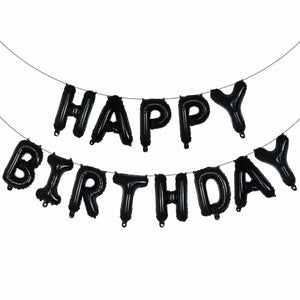 13pcs Happy Birthday Decoration Balloons Pink Blue Letter Foil Ballons Set Birthday Party Decor Air Globos Balony Anniversaire