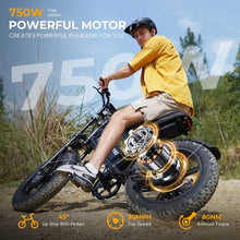 TAMOBYKE V20 Electric Bike with 1500W Motor 31.5MPH 48V18.2Ah Battery, 60-Mile Range