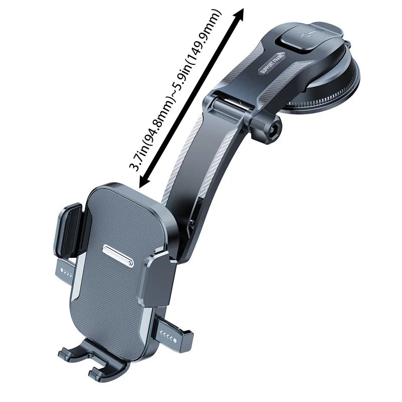 Nano Flexible Silicone, 360° Rotation Car Phone Holder –