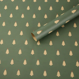 12 Sheets 75*50CM Christmas Kraft Paper