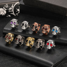 Digital Scale Skull Ring