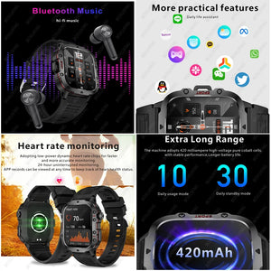 Rugged GPS Smart Watch for Xiaomi