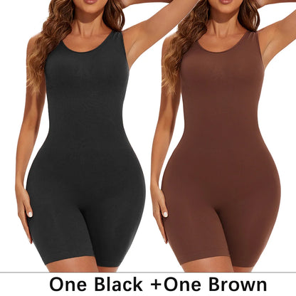 POKARLA Full Coverage Wide Shoulder Body Seamless Shaper