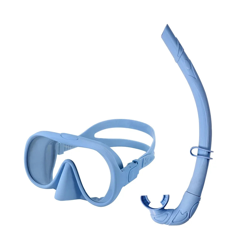 Adjustable Anti-Fog Breathing Snorkel Set