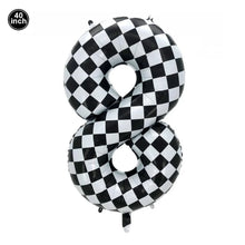 40'' Number Racetrack Balloons