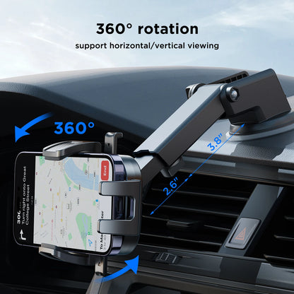 Joyroom Universal Car Mount Phone Holder with Suction Cup Base