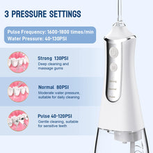 Dental Oral Irrigator Household Water Flosser Oral 5 Nozzles 3 Modes