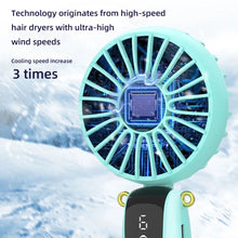 Handheld Mini Foldable Portable Neck Hanging Fans 5 Speed