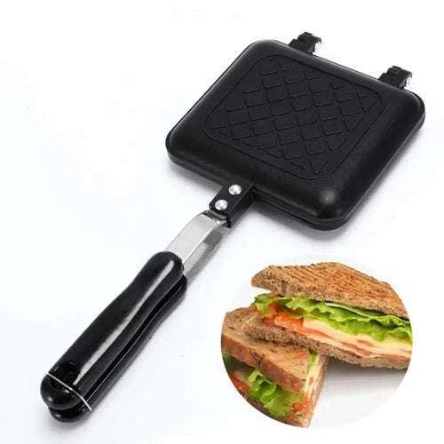 Non-Stick Sandwich Maker Iron Grill Frying Pan