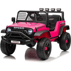 12V Kids Ride On Vehicle w/Parent Remote Control 3 Speeds