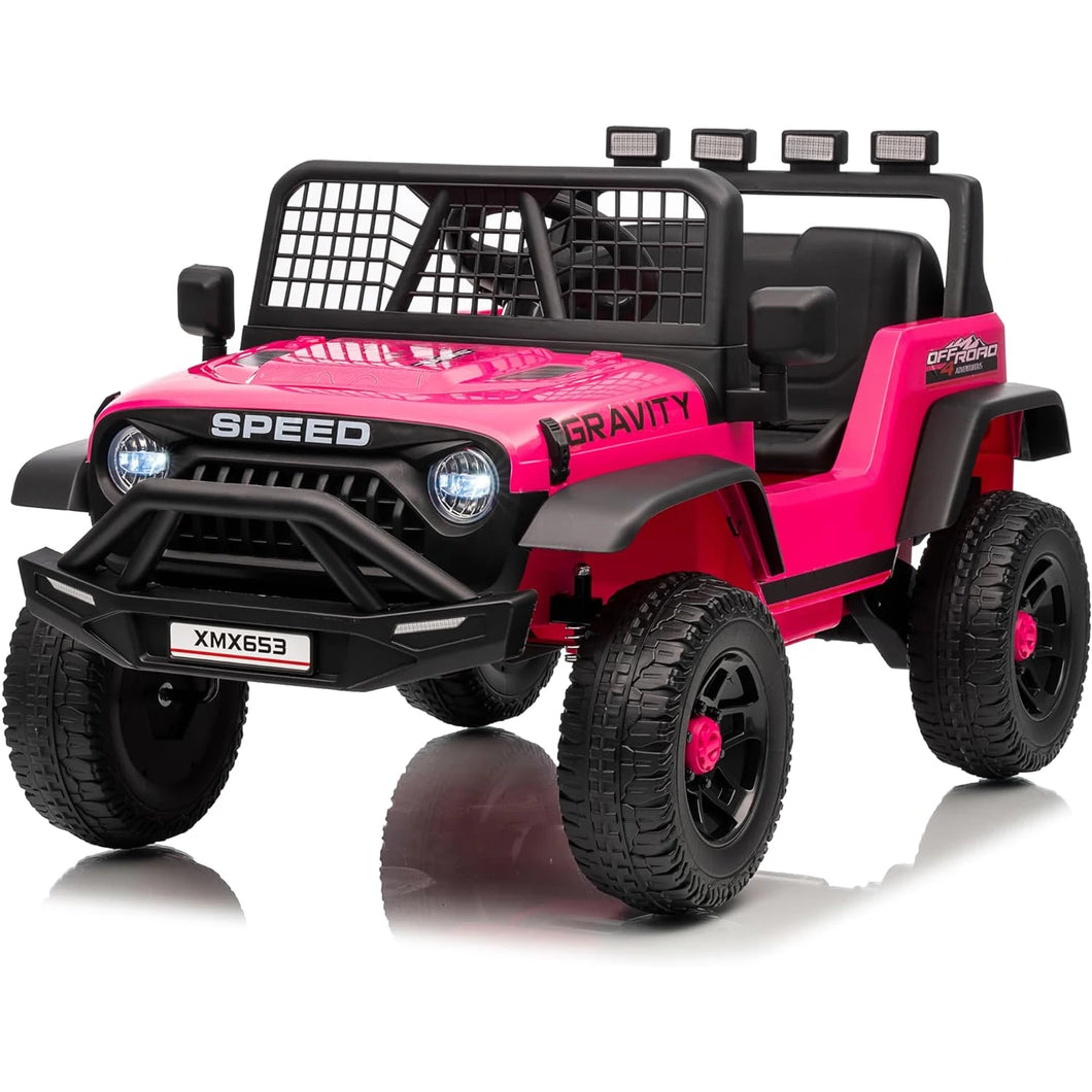 12V Kids Ride On Vehicle w/Parent Remote Control 3 Speeds