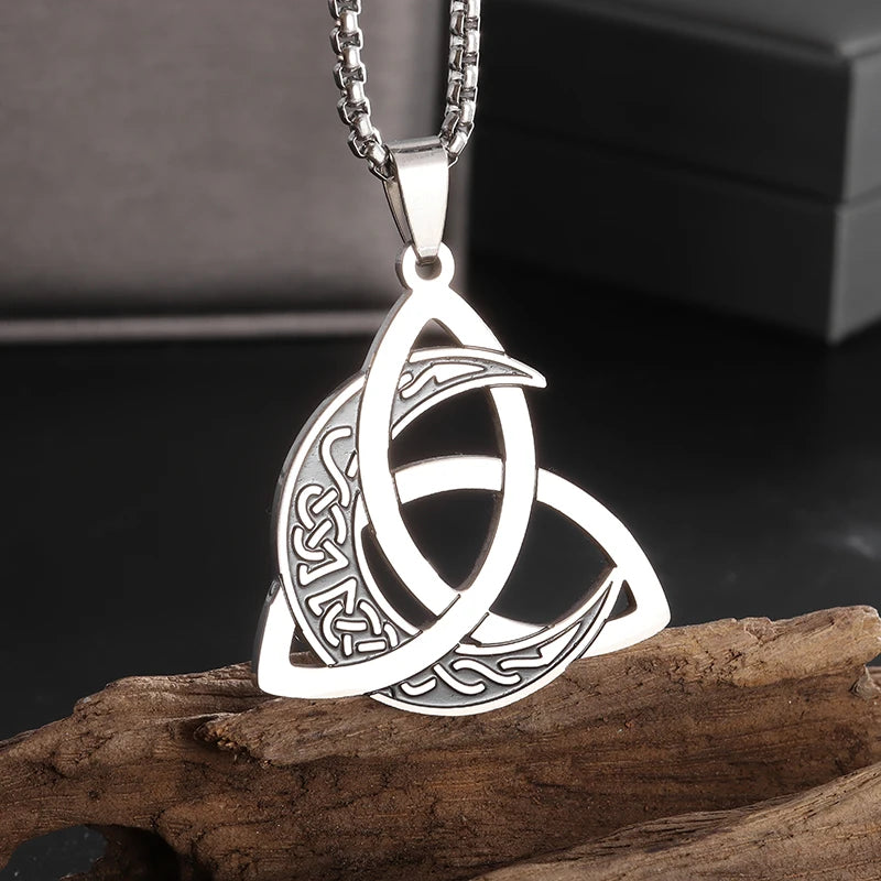 Witch Knot Cuff Stainless Steel Bracelet