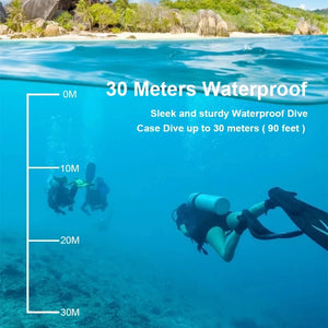 4K 1080P/30FPS WiFi 2.0" 170D Underwater Waterproof Action Camera