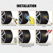 ZFOUEK Car Tire Repair Kit Puncture Plug Tools