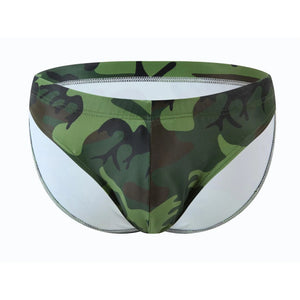 Colorful  Bikini Brief Swim Briefs