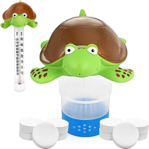 Turtle Shaped Creative Durable Pool Floater Chlorine Dispenser