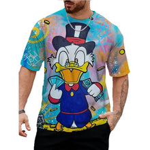 Duck Print Trendy T-shirt