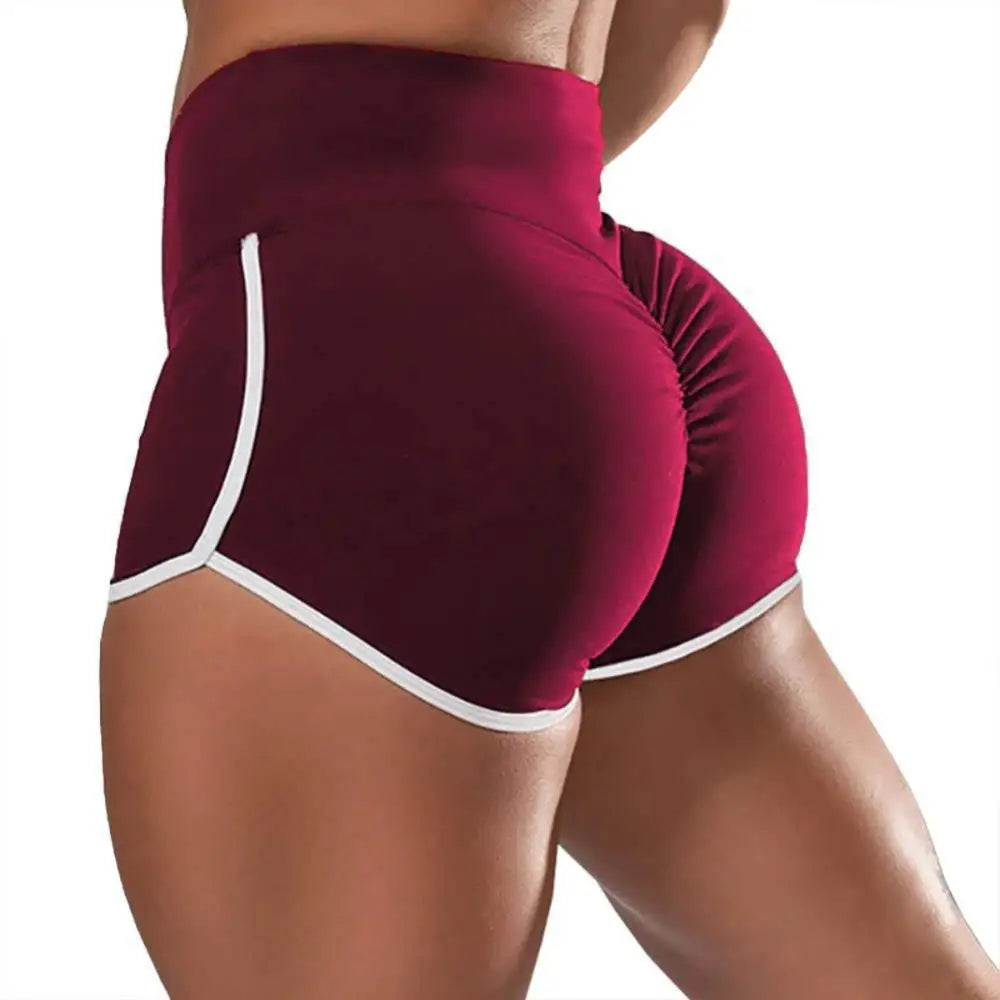Elastic Seamless Fitness Shorts for Women