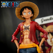 28cm Confident Smiley Luffy Three Form Face Changing Doll Action Figurine