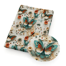 3D Imitation Embroidered Lace Animal Print Cotton Fabric