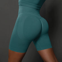 Seamless High Waist Sports Shorts