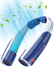Portable Personal Rechargeable Double Switch Hands Free 6 Speed Neck Fan