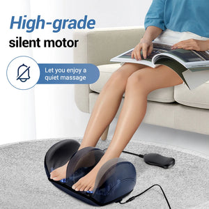 Electric Foot Massager Shiatsu Kneading Deep Tissue Relax Heated Roller