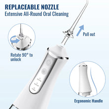 Dental Oral Irrigator Household Water Flosser Oral 5 Nozzles 3 Modes