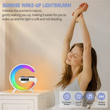 Mini Multifunction Wireless Night Light Fast Charging Charger Pad Stand & Speaker