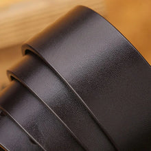 Genuine Leather Belt with Alloy Buckle