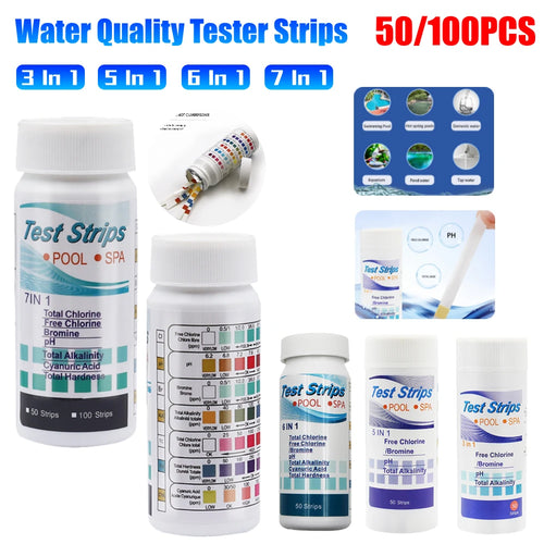 Multi-pack Water Quality Test Paper PH Test Strips