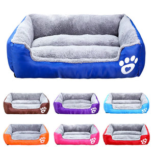 Large Square Soft Fleece Sofa Bed