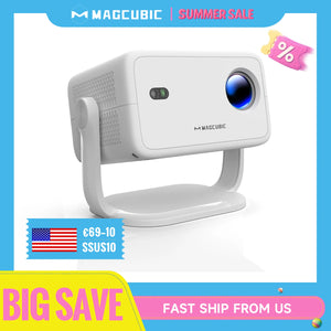 Magcubic 650ANSI L018 Projector 4K Native 1080P Auto Focus & Keystone Correction