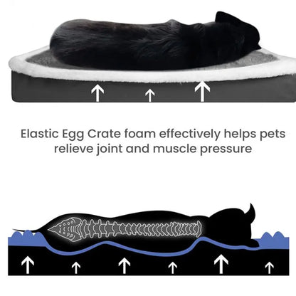 Washable Dog Bed Mat with Zipper