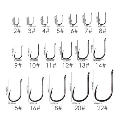 40-100pcs Fishing Hook