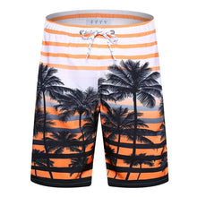 Colorful 3D Print Graphic Swim Trunks