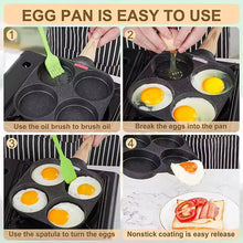 2/4-Hole Non-stick Omelet Pan