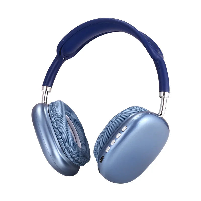 P9 Wireless Bluetooth Headphones Noise Cancelling with Mic Pods
