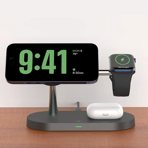 3 in 1 Wireless Charger Stand For iPhone & Apple Watch & Airpods