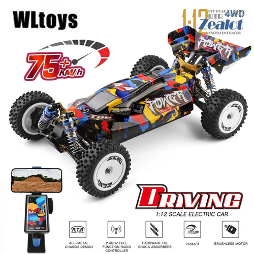 WLtoys 2.4G Brushless 4WD Electric High Speed Off-Road Drift Car