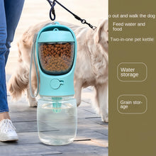 Pet Water Bottle with Food Storage