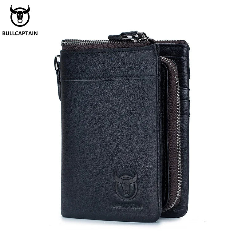 ULLCAPTAIN Leather Buckle RFID Wallet